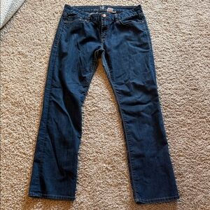 !it jeans Dark Blue Straight Leg Women's Jeans